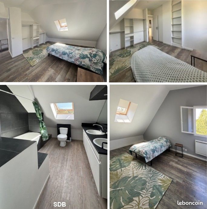 Duplex 96 m2 meublé dans maison individuelle (image 3)