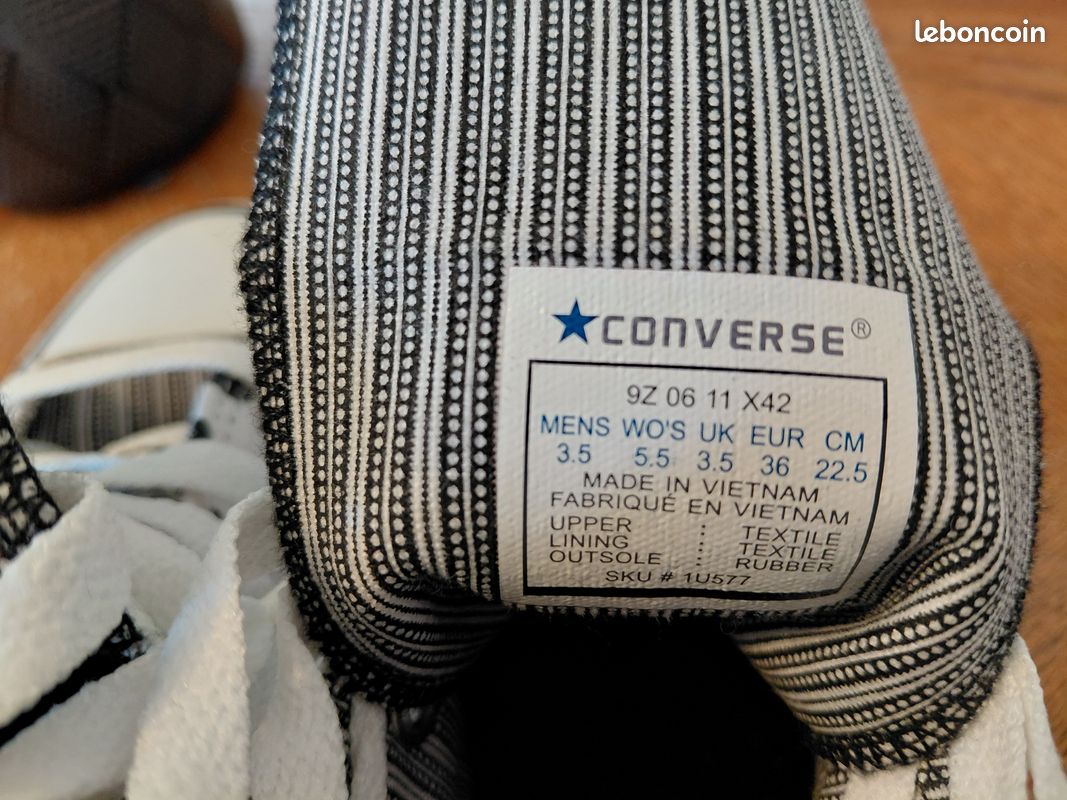 Converses pois (image 8)