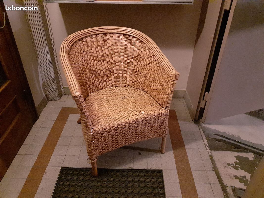 Fauteuil osier (image 2)