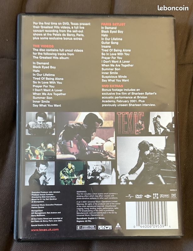 DVD Texas live (image 2)