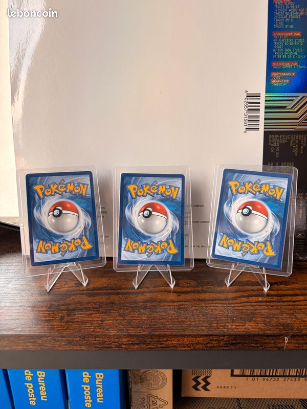 Lot 3 cartes Promos Premier Partenaire 30 ans Pokémon – Génération 5 Unys (Gruikui, Vipélierre, Moustillon) MEP 050/049/051 (image 2)