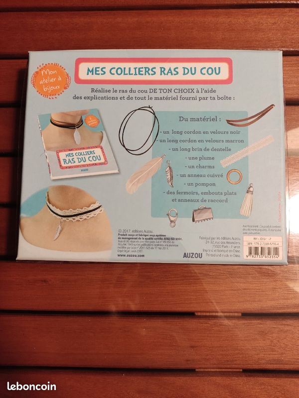 Coffret bijoux DIY Auzou (image 2)