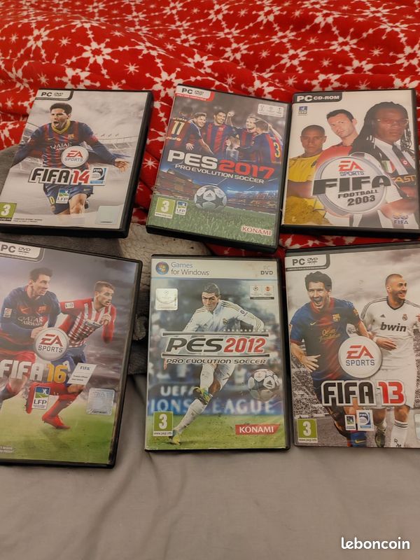 Lot De Jeux Vidéo PC En Bon état – Plusieurs Titres, Boîtes Et Manuels Inclus