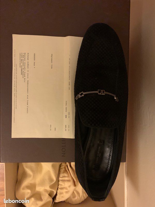 Mocassin peau de croco argenté (image 1)