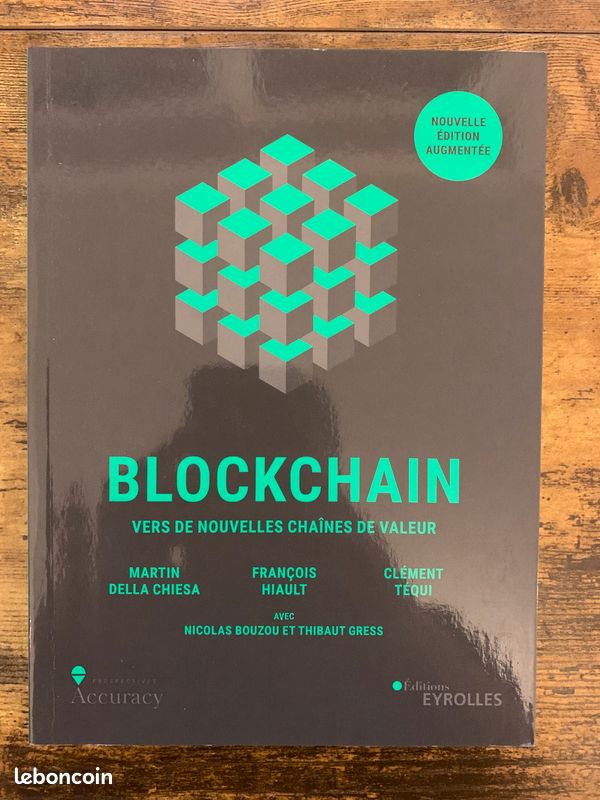 Livre Blockchain Vers de nouvelles chaînes de valeur Éditions Eyrolles (image 1)