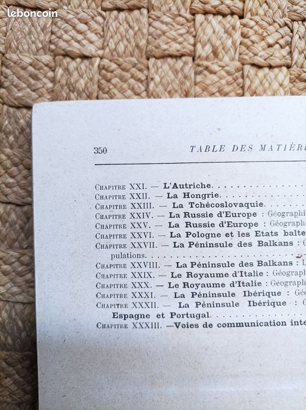 Les puissances européennes et leurs colonies - Primaire supérieur 2ème année - Peyralbé et Deffontaines - Hatier - 1925 (image 6)