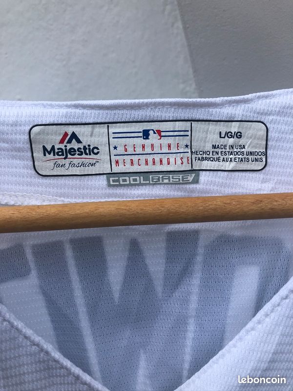 Maillot Majestic Blue Jays Toronto MLB taille L femme (image 7)