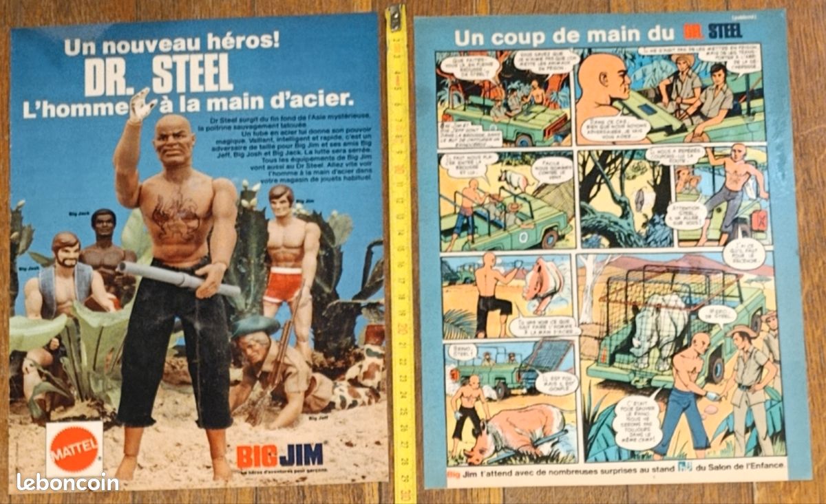 Accessoire De Plongée Big Jim - Congost 7342 - Neuf Sous Blister - Année 1975