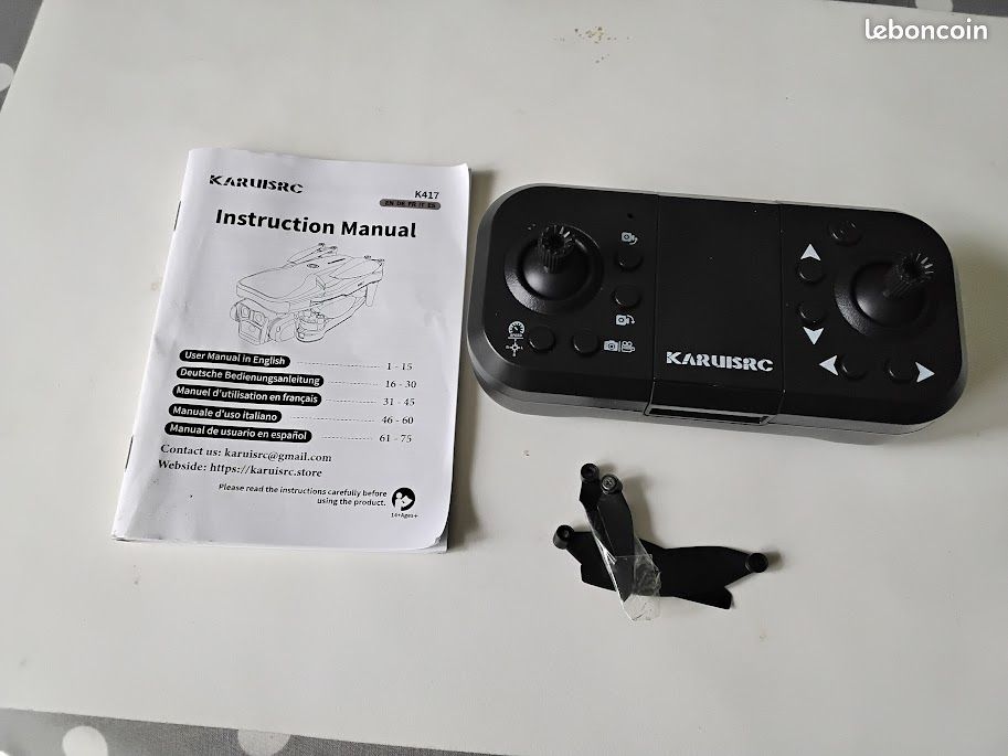 Tele commande pour drone "karuisrc" (image 1)