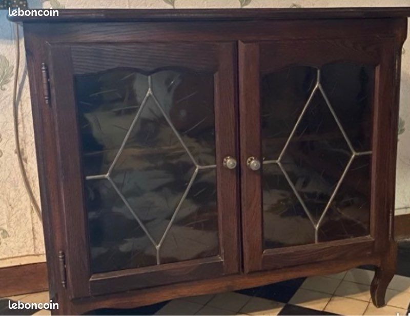 Petit buffet vitrine vaisselier (image 1)