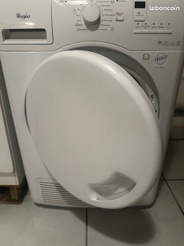 Pièce détachée sèche linge whirlpool (image 1)