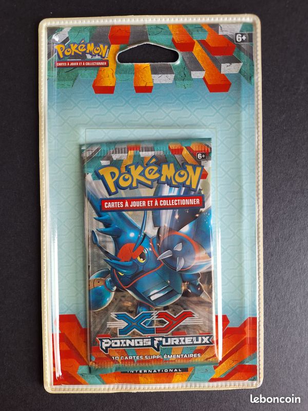 Booster Blister Pokemon XY Poings Furieux Mega Scarhino Français (image 1)
