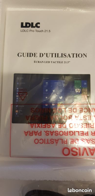 Ecran 21.5" Tactile - LDLC Pro Touch 21.5 (image 2)