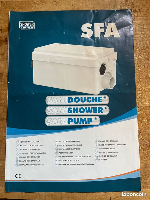 Pompe relevage douche lavabos (image 5)