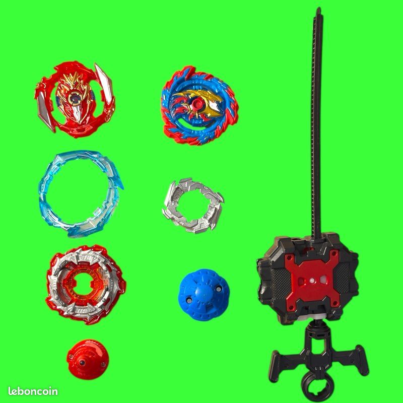 LANCEUR/LAUNCHER de base POUR TOUPIE BEYBLADE NEUF TAKARA TOMY– go toupie