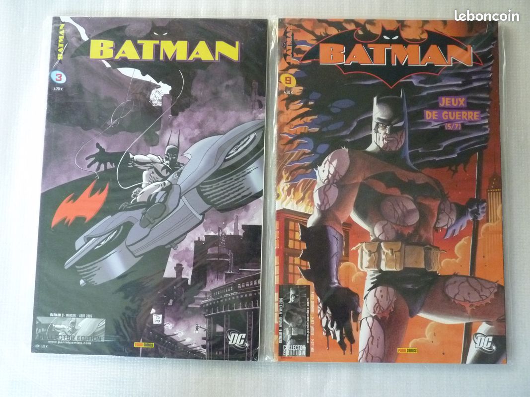 COMICS - Lot de 3 revues BATMAN - Panini Comics - Edition Collector (image 2)