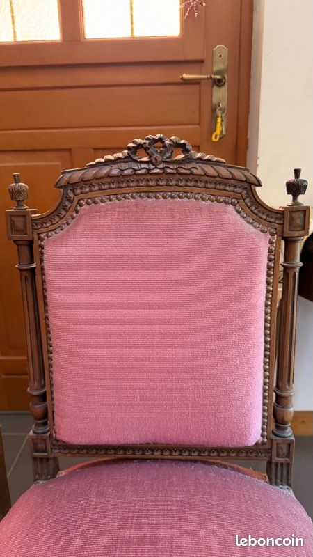 2 Chaises victoriennes refaites (image 3)