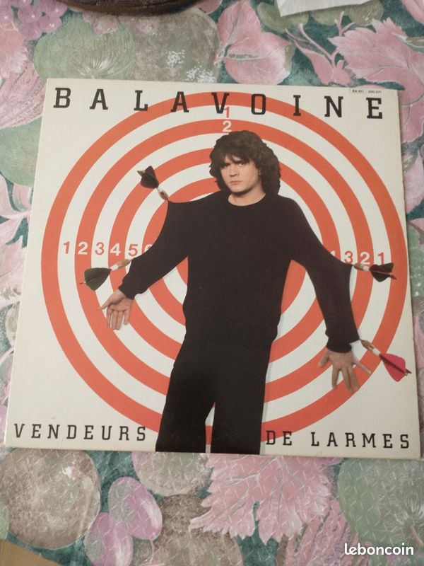 2LP Daniel Balavoine / Vendeurs de larmes / 33t et un maxi45t (image 1)