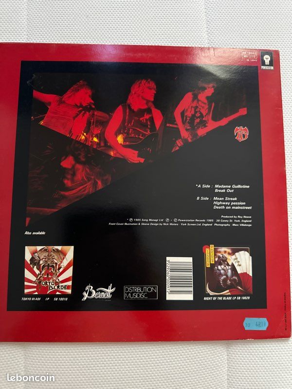 Tokyo Blade - Madame Guillotine (Vinyle) (image 2)