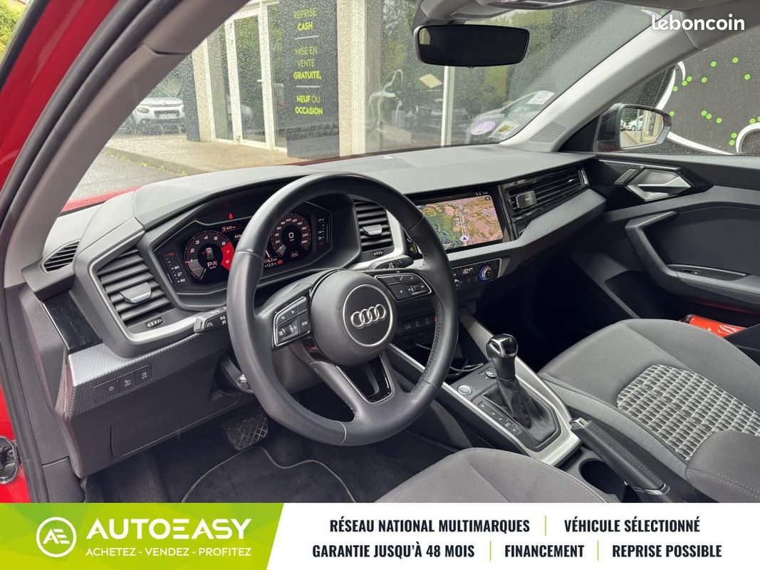 Audi A1 II 30 TFSI 116 DESIGN LUXE S-Tronic7 / CARPLAY / Entretien AUDI / CT OK / GARANTIE 6 MOIS (image 10)