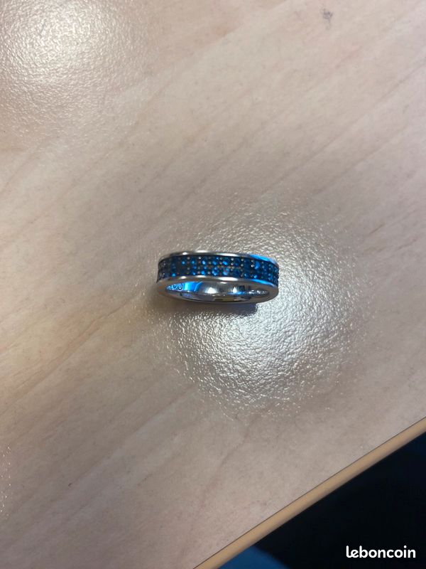 Bague apm Monaco bold bleue avec facture full set (image 1)