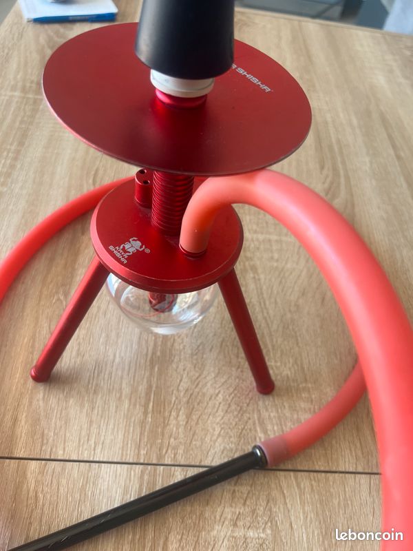Chicha Kaya Shisha Tripod Rouge (image 12)