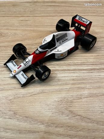 Lot De 2 Miniatures BURAGO 1/43 - Ferrari 641/2 & McLaren MP4/2 - Très Bon état