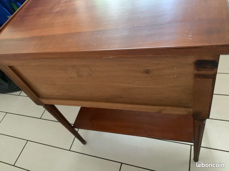Belle petite table en merisier style ancien (image 7)