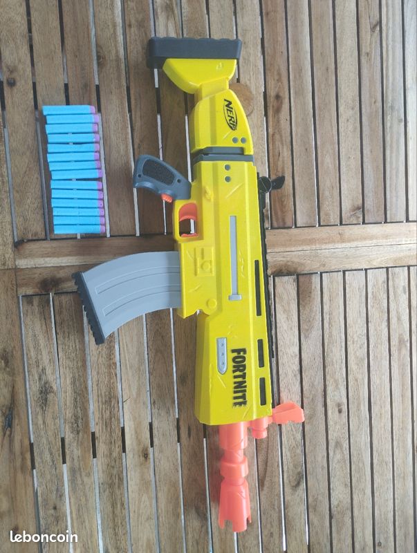 Nerf Électrique Fortnite Scar Jaune (image 2)