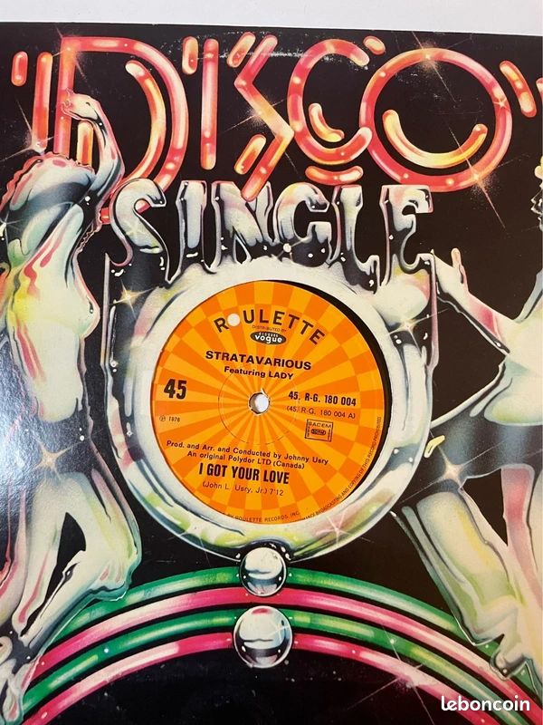 Disque vinyle maxi 45t Stratavarious Featuring Lady Poison I Got Your Love Do What You Wanna Do (image 3)