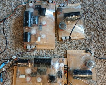 Filtre d'enceinte 3 voies hi-fi paramètrable puissant