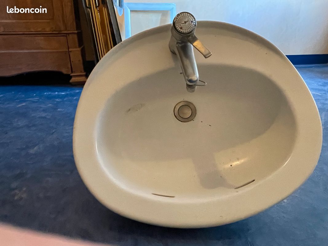Ensemble complet lavabo, mitigeur, vidange (image 3)