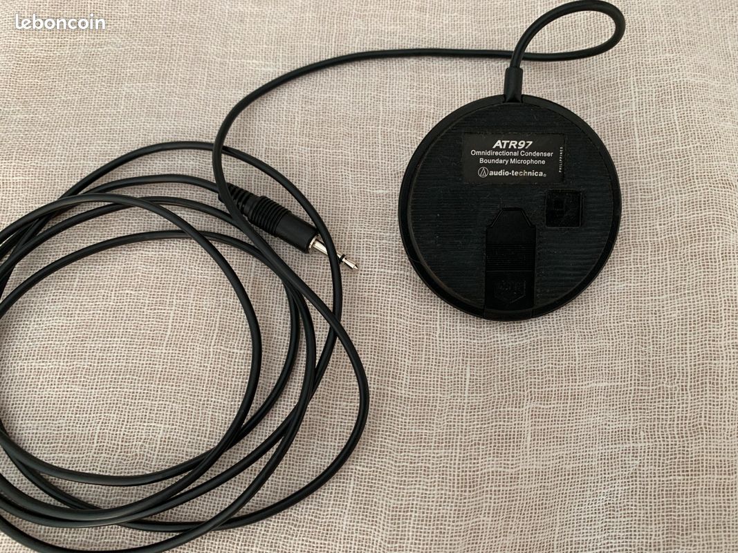 Philips AQ6455 Cassette player + 2 Microphones Audio Technica ATR6250 et ATR97 + Cassettes audio (image 4)