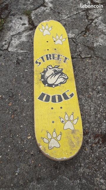 Skateboard Street Dog Vintage - Années 80 - Occasion, Belle Patine
