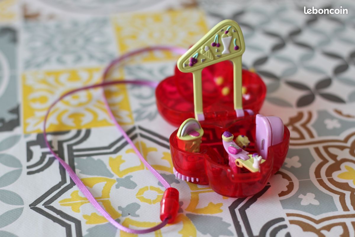 Lot de 2 de Polly Pocket 2000 Pendentif (image 3)