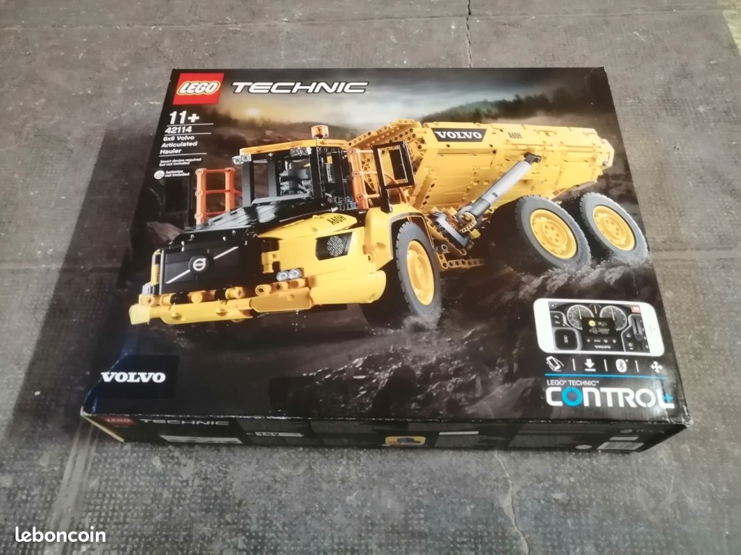 Camion Lego Technic A60h Lego Technic 42114 Le Tombereau Articulé