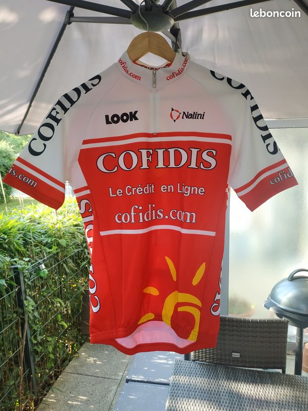 Maillot cycliste vintage Cofidis 2005-06 Nalini L
