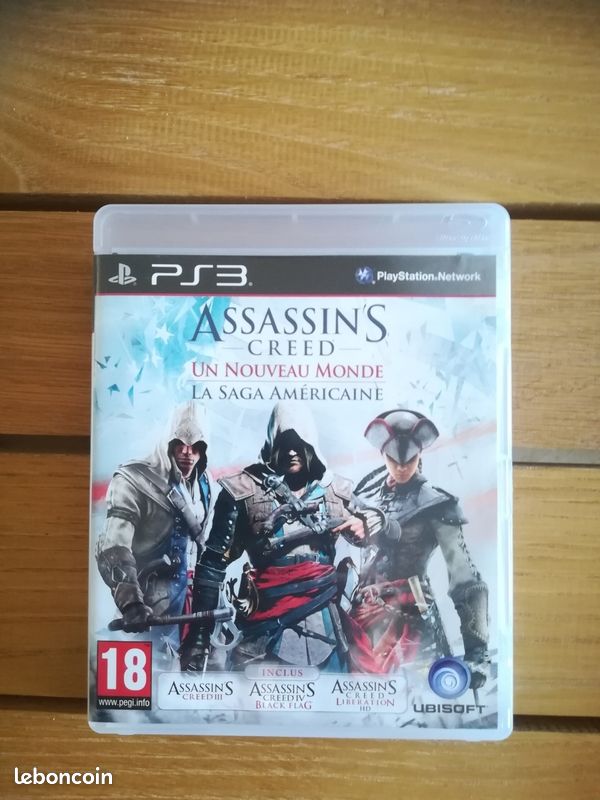 Assassin's Creed Collection (Heritage,La Saga Americana,Rogue) PS3 Ver. Española