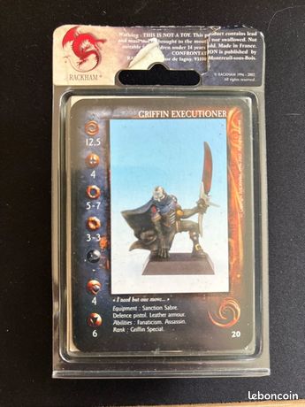 Rackham Confrontation FILS D'OGMIOS FRBAEL07 Open Package METAL RARE OOP FRENCH