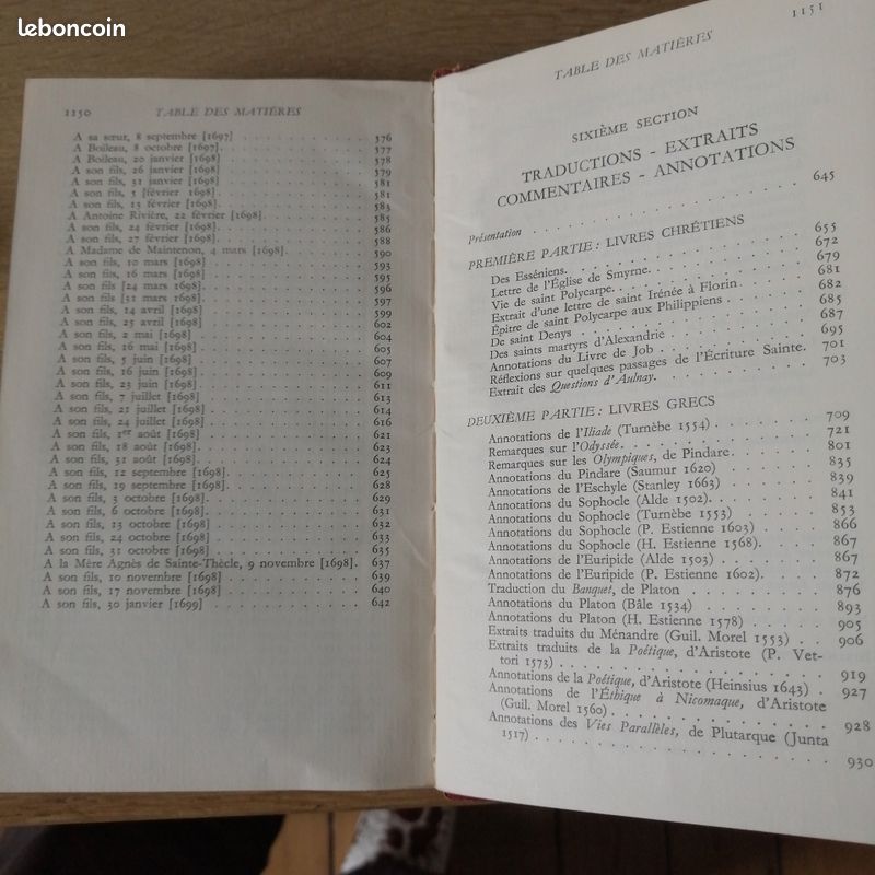 Racine -Oeuvres diverses- La Pléiade (image 10)