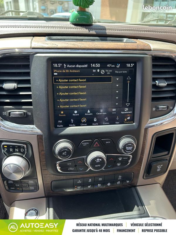 Dodge RAM 1500 Longhorm 5.7 V8 hemi 395 cv GPL (image 25)