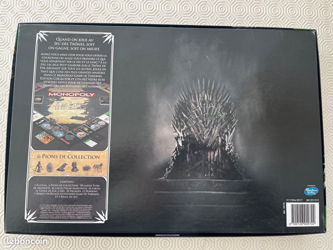 Monopoly Game of Thrones (image 2)