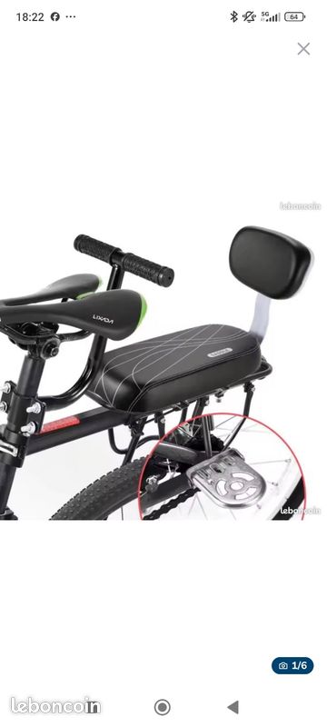 Siège de vélo,Black--Enfants Vélo Selle De Course De Vélo D'équilibre