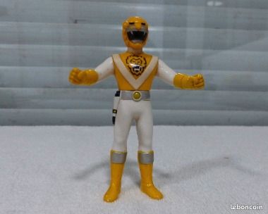 JOUET ANCIEN BIOMAN 3 Liveman 1988 Bandai Casque Force jaune en boite