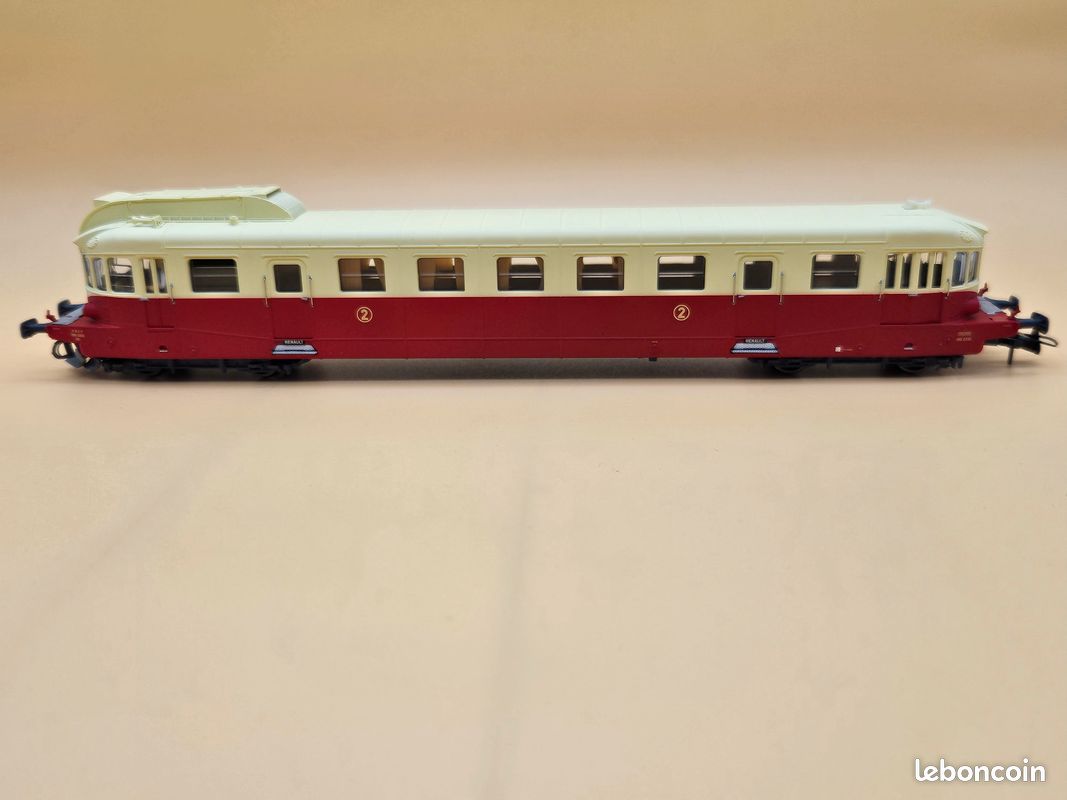 Autorail De Dietrich X 2715 Mistral HO – Toit Rouge, époque 4, En Boîte
