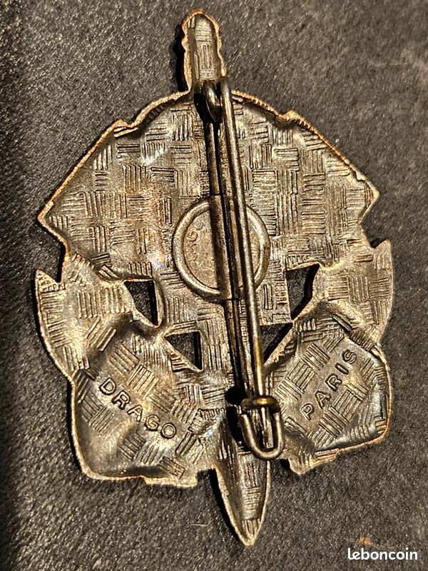 Insigne Pèlerinage Militaire International Lourdes 2019 - 61e Régiment De Dragons