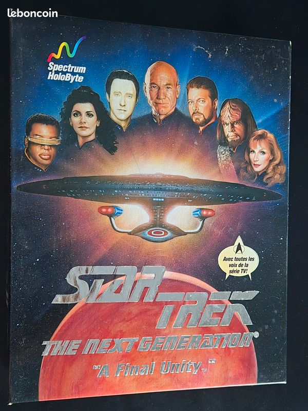 Big Box Star Trek The Next Generation – PC – MicroProse 1994 – Très Bon état