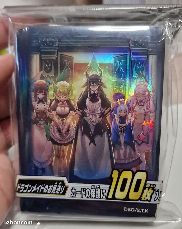 dragon maid card sleeves 60ct Dragonmaid Girl Anime Top Loading Trading Card Sleeves Deck Protector  for YuGiOh/Japanese Sized Cards 62x89mm(C02) : Amazon.ca: Toys & Games main image 0