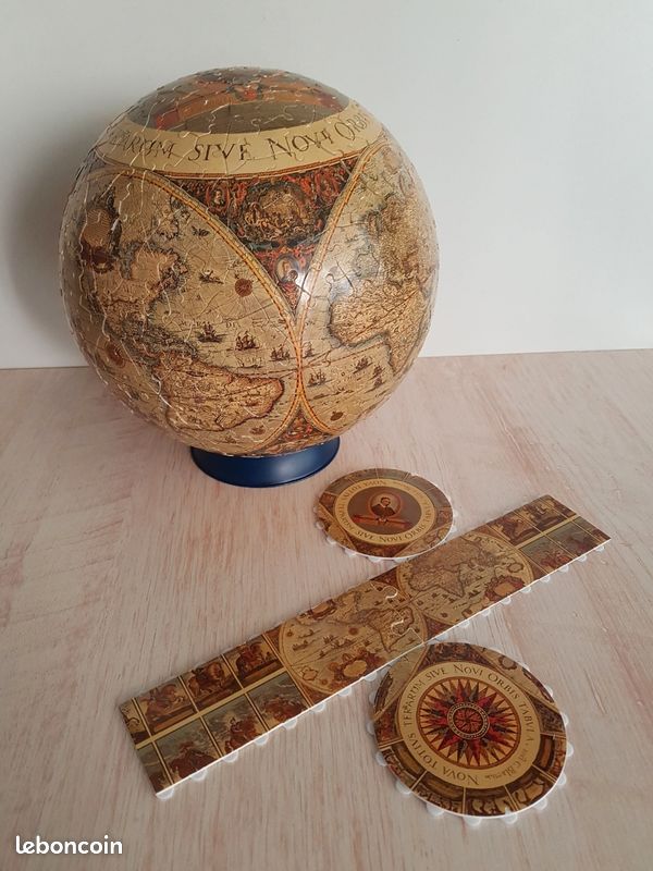 Puzzle ball Mappemonde historique 540 pièces de Ravensburger (image 4)