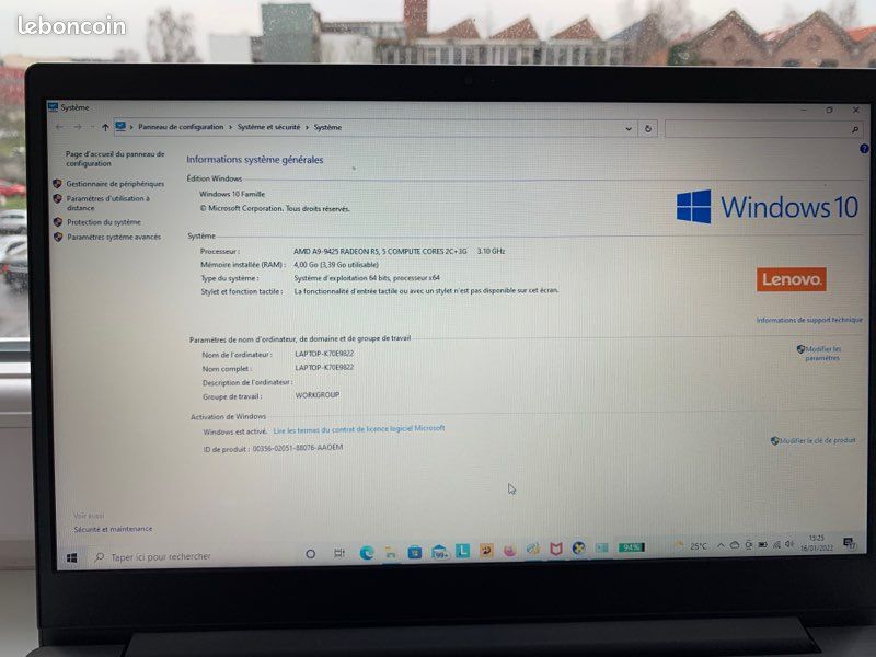 Vends PC portable Lenovo (image 6)